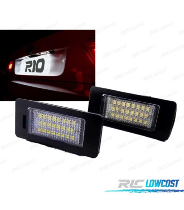 LUCI TARGA PER AUDI Q5 A4 A5 A1 TT VOLKSWAGEN VW PASSAT B6 KOMBI SKODA CANBUS LED
