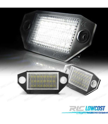LUCI TARGA PER FORD MONDEO MK3 00-07 LED
