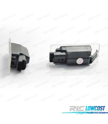 LUCI TARGA A LED PEUGEOT 106 307 308 406 407 CITROEN C3 C4 C5
