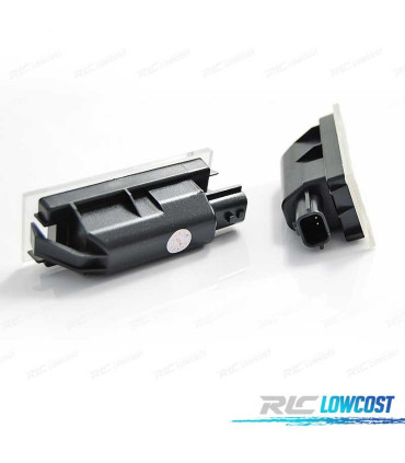 LUCI TARGA A LED PER RENAULT CLIO MEGANE LAGUNA TWINGO