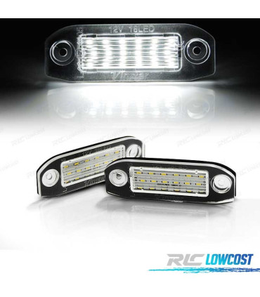 LUCI TARGA A LED PER VOLVO C30, S40, S60, S80, V70 E XC