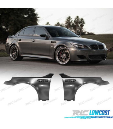 KIT 2 PARAFANGHI PER BMW E60 E61 LOOK M5 DESTRA - SINISTRA
