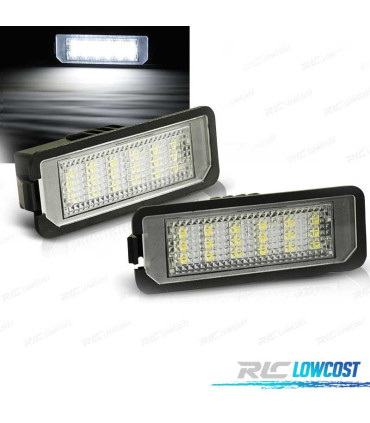 LUCI TARGA A LED VOLKSWAGEN VW GOLF IV V PASSAT B6 PASSAT EOS PHATEON NEW BEETLE LUPO POLO LED