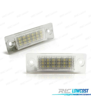 LUCI TARGA PER VOLKSWAGEN VW TOURAN JETTA CADDY PASSAT TRANSPORTER SKODA SUPERB CANBUS LED