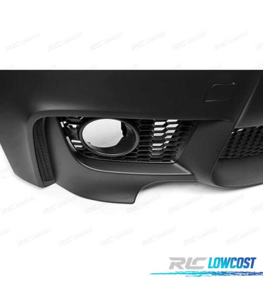 PARAURTI ANTERIORE BMW E81 E82 E87 E88 04-13 LOOK 1M + GRIGLIE