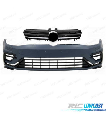 PARAURTI ANTERIORE PER VOLKSWAGEN VW GOLF 7.5 17-19 LOOK R20 SRA