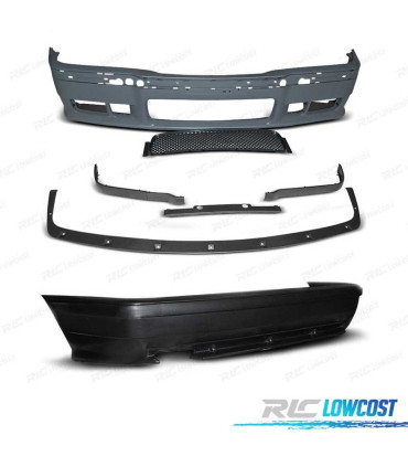 KIT CARROZZERIA BMW E36 91-99 LOOK M3 PARAURTI ANTERIORE + POSTERIORE