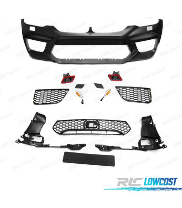 PARAURTI ANTERIORE PER BMW G30 G31 17-19 LOOK M5
