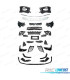 PARAURTI ANTERIORE BMW G20 G21 19- PDC LOOK M PERFORMANCE LIP BRILLO PARK ASSIST