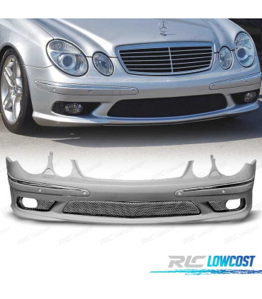 PARAURTI ANTERIORE MERCEDES W211 02-06 PDC LOOK AMG