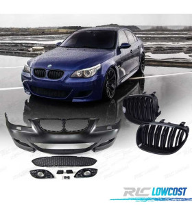PARAURTI GRIGLIE PER BMW E60 03-07 ASPECTO M5 CON LAVAFARI