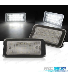 LUCI TARGA A LED PER FIAT 500 E 500C 2007-2016