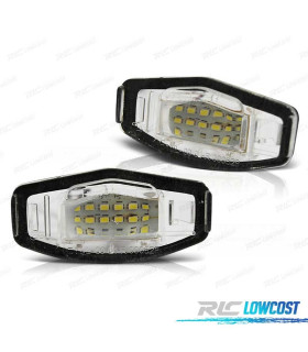 LUCI LED PER TARGA HONDA CIVIC ACURA LEGEND CITY ODYSSEY