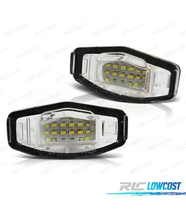 LUCI LED PER TARGA HONDA CIVIC ACURA LEGEND CITY ODYSSEY