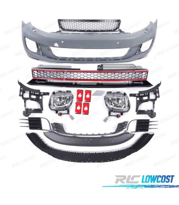 PARAURTI ANTERIORE VOLKSWAGEN VW GOLF 6 08-12 PDC LOOK GTI