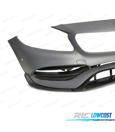 PARAURTI ANTERIORE MERCEDES CLASSE A W176 15-18 LOOK AMG A45 PDC
