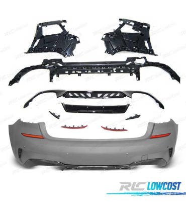 PARAURTI POSTERIORE BMW G20 19-22 LOOK M PERFORMANCE PDC