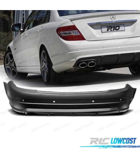 PARAURTI POSTERIORE MERCEDES W204 07-14 LOOK AMG PDC