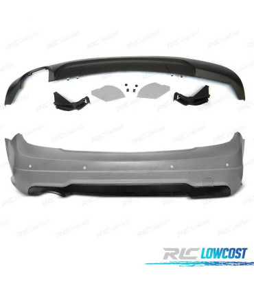 PARAURTI POSTERIORE MERCEDES CLASSE C204 W204 11-14 LOOK AMG PDC