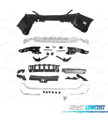 PARAURTI POSTERIORE MERCEDES CLASSE C W205 14-18 LOOK AMG C63 PDC