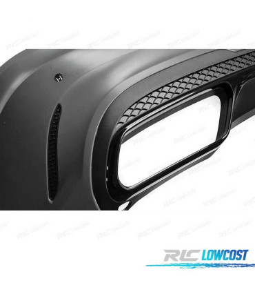 PARAURTI POSTERIORE PER MERCEDES CLASSE E W212 13-16 LOOK AMG PDC