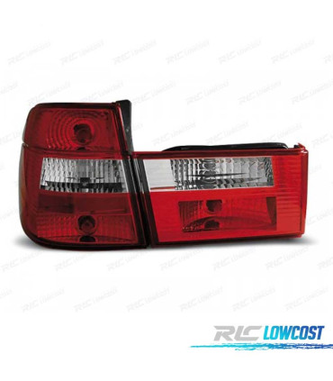 FANALI BMW E34 TOURING 91-96 ROSSO CROMATO LEX