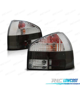FANALI PER AUDI A3 8L 96-00 HATCHBACK BIANCO AFFUMICATO LEX