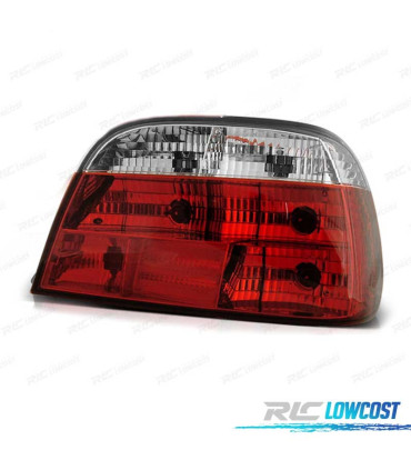 FANALI PER BMW E38 94-01 BERLINA ROSSO BIANCO LEX