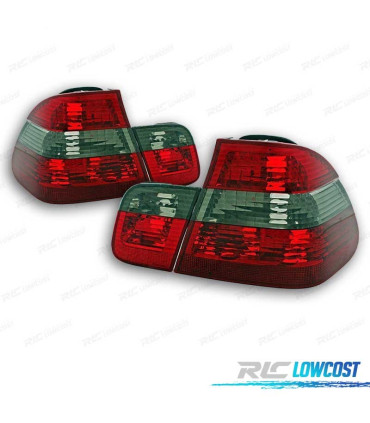 FANALI BMW E46 SEDAN 01-05 ROSSO AFFUMICATO