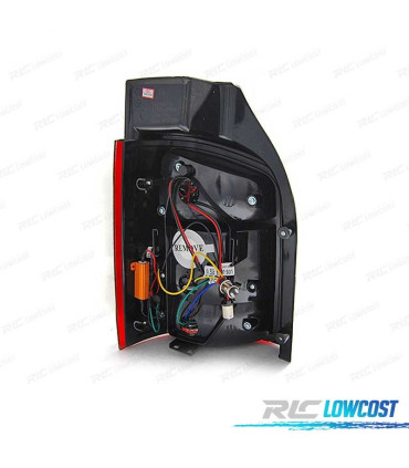 FANALI VOLKSWAGEN VW TRANSPORTER T5 10-15 2P LED FUMÉ