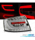 FANALI AUDI A6 C6 SEDAN 04-08 CROMATI LED 7PIN