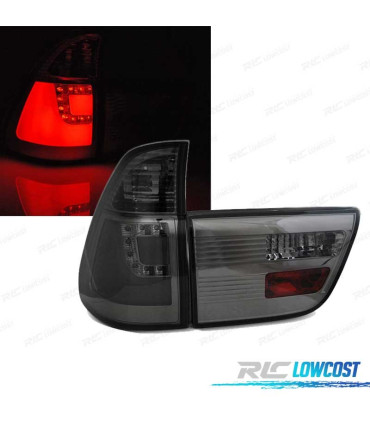 FANALI BMW X5 E53 99-03 FUMÈ LED