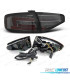 FANALI PER AUDI A4 B8 12-15 SEDAN LED DINAMICI FUMÉ A LED