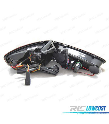 FANALI AUDI A4 B8 12-15 SEDAN A LED DINAMICI NERI PER HALOGENO