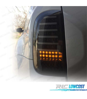 FANALI A LED DACIA DUSTER 09-17 CARDNA FRECCE LEDS NERE FUME'