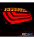 FANALI BMW E60 LCI 07-10 BERLINA LED ROSSO BIANCO