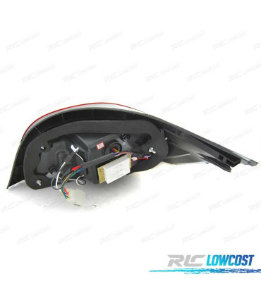 FANALI BMW E60 LCI 07-10 BERLINA LED ROSSO BIANCO
