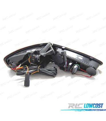 FANALI AUDI A4 B8 12-15 SEDAN LED ROSSO BIANCO PER HALOGENO
