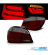 FANALI BMW E60 BERLINA 03-07 LED ROSSO AFFUMICATO
