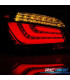 FANALI BMW E60 BERLINA 03-07 LED ROSSO AFFUMICATO