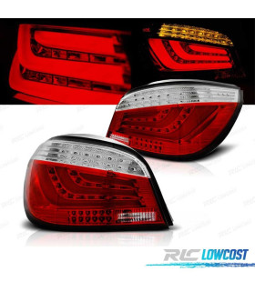 FANALI BMW E60 SEDAN 03-07 LED ROSSO BIANCO