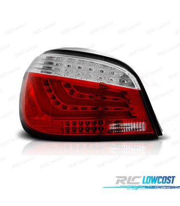FANALI BMW E60 SEDAN 03-07 LED ROSSO BIANCO