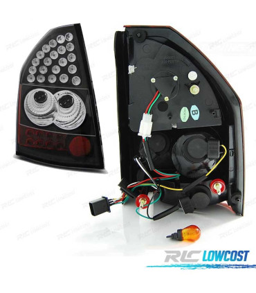 FANALI CHRYSLER 300C 300 09-10 LED NERO