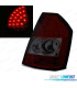 FANALI CHRYSLER 300C 300 09-10 LED ROSSO AFFUMICATO