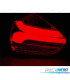 FANALI PER FORD FOCUS MK3 HATCHBACK 15-18 A LED DINAMICI ROSSI FUMÉ