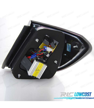 FANALI MERCEDES CLASSE C W204 SW 07-10 A LED FUMÉ