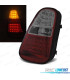 FANALI MINI COOPER R50 R52 R53 04-06 LED ROSSO AFFUMICATO