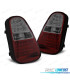 FANALI MINI COOPER R50 R52 R53 04-06 LED ROSSO AFFUMICATO