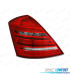 FANALI PER MERCEDES W221 CLASSE S 05-09 LED DINAMICI LOOK W222 ROSSO BIANCO