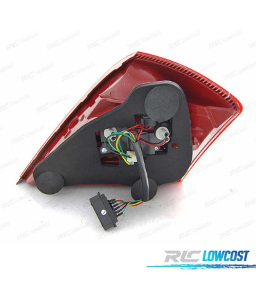 FANALI PER MERCEDES W221 CLASSE S 05-09 LED DINAMICI LOOK W222 ROSSO BIANCO